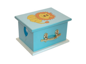 Funeral Childs Ashes Casket Blue