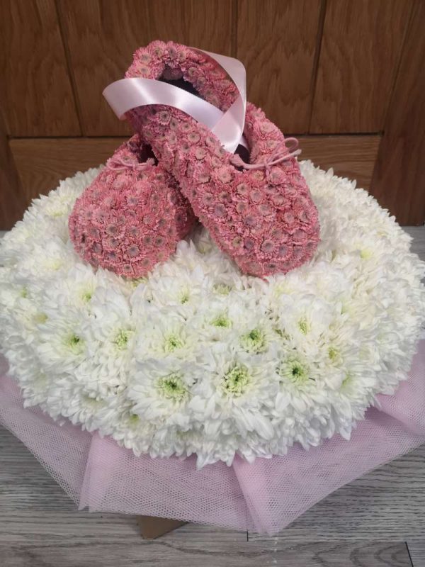 Ballet Shoes Funeral Flowers