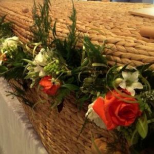 Flower Coffin Garland Funeral Flowers