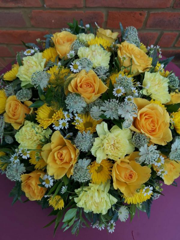 Mixed Posy Funeral Flowers